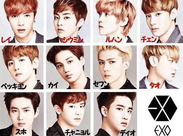 exoチャニョルはこの画像でいうと一番後ろ？それとも左ですか