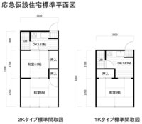 仮設住宅って何部屋くらいあるの 3ldkくらいですか リク有難 Yahoo 知恵袋