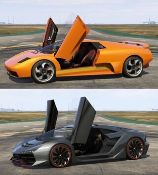 Gta5の車について ガルウイングドア 上に開くドア の車はありま Yahoo 知恵袋