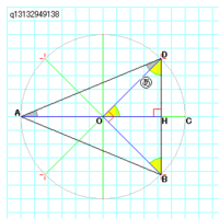 図の あ の角度を求めなさい ただし は円周を8等分する点です 小学 Yahoo 知恵袋