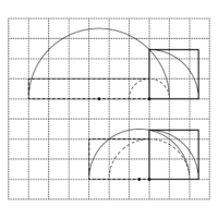 方眼紙を使って面積6の正方形を作図する方法が見つけられませんでし Yahoo 知恵袋