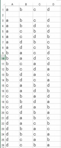 文字列の並び替えリスト エクセルなどにて 並び替えた文字列のリストを表 Yahoo 知恵袋