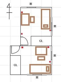 家具の配置についてアドバイスください 5帖の子供部屋です コンセントの位置をどこ 教えて 住まいの先生 Yahoo 不動産