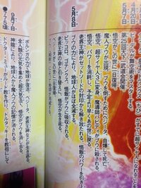 Db魔人ブウ編の時間軸について 悟空が 天下一武道会からゴ Yahoo 知恵袋