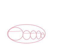裸足の描き方を教えて下さい 裸足が描きたいのですがかけ Yahoo 知恵袋