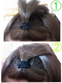 髪型についてです 中学女子です 最近前髪が長くなったので からまないゴム Yahoo 知恵袋