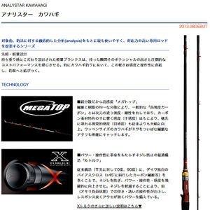 DAIWAアナリスターカワハギ（82－175・73－175）を使用され