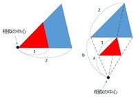 相似な図形の問題で 次の図の点oを相似の中心として 図形アと相似で その相 Yahoo 知恵袋