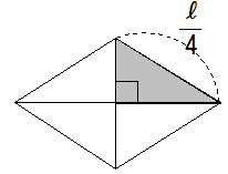 ひし形の周の長さの最小値を求めよ という問題があるんですが 解説に Yahoo 知恵袋