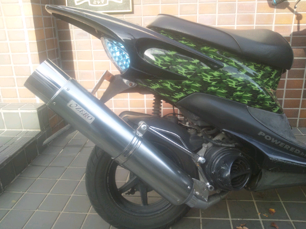 JOGSA16Jについて質問です。先日ゼロデュークマフラーを購入し