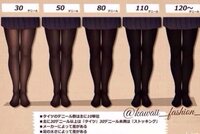 私が使っているタイツは 110デニールくらいの厚手です 60デニー Yahoo 知恵袋