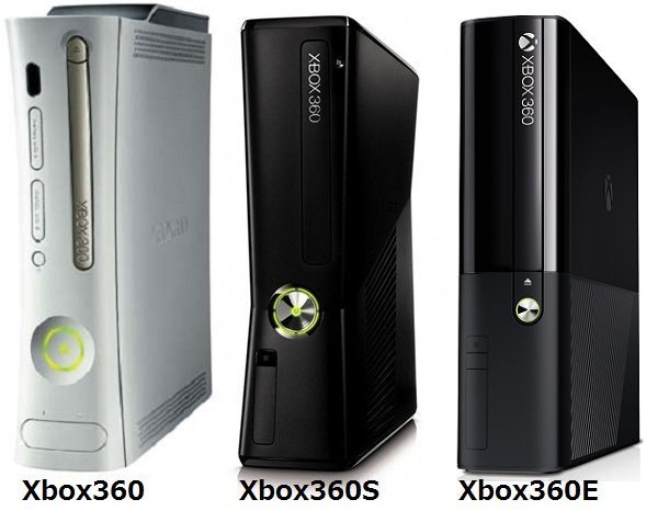 XBOX360の種類の見分けかたを教えてくださいあとX