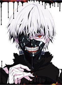 東京喰種の金山君描いてみました 評価を下さい 金木クン 白 Yahoo 知恵袋