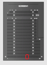 Tohoシネマズなんば本館スクリーン1のq列17番18番ってどの辺です Yahoo 知恵袋