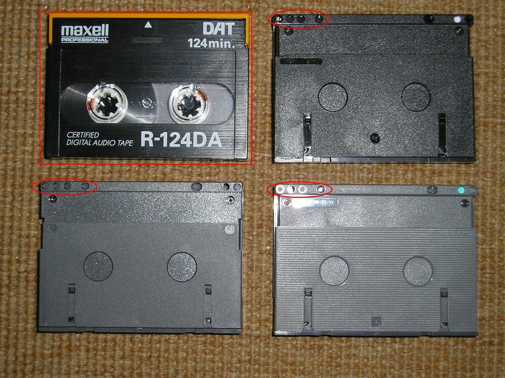 DATテープとDDSの互換を知りたいんですか?DATを基準で DATテープとDDSの互換を知りたいんですか?DATを基準で