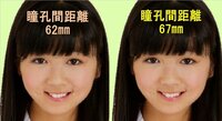 眼鏡を作ったところ瞳孔間距離が67mmでした どこかのサイト Yahoo 知恵袋