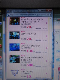 今 ディズニーの待ち時間見てたらタワーオブテラー550分待ち Yahoo 知恵袋