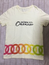 Miwaちゃんのonenessツアーに行ってtシャツを買った人にお願いした Yahoo 知恵袋