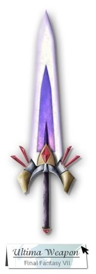 FF7で好きな武器FF7ではセフィロスの正宗が一番人気ある