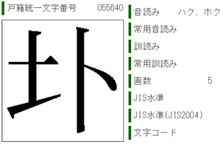 土トと言う漢字は何て読みますか この一文字の名字があるみたいなんで Yahoo 知恵袋