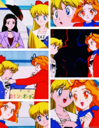 セーラームーンｓの ミメットの戦闘服前の服装の画像ください Yahoo 知恵袋