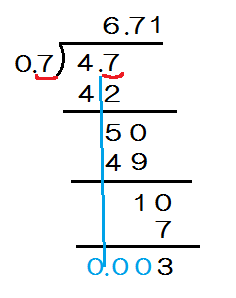 小学5年生の算数 筆算 です 小数点のある割り算で余りが出た場合 割られる Yahoo 知恵袋