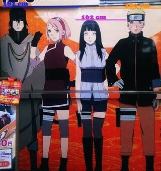 Naruto キャラクター 身長 素晴らしい漫画