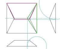 建築のjwcadで寄棟屋根の住宅を設計してるのですが 模型を作るのに平面図 Yahoo 知恵袋