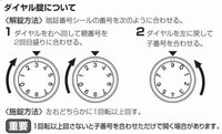 メールボックスの開け方がわかりません 左3左3右と記載されてい Yahoo 知恵袋