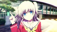 Charlotteのopの友利奈緒が指振ってる画像でできるだけ画質いいのく Yahoo 知恵袋