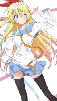 ニセコイのちとげの画像で ピースしてウインクしている画像をおね Yahoo 知恵袋