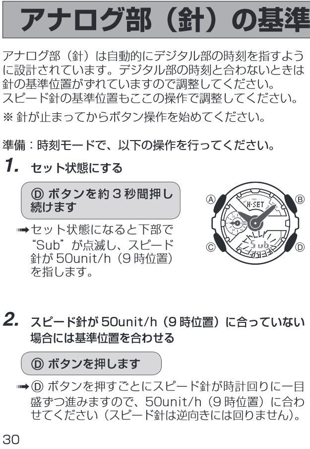 G Shockのga 110cmのデジタルの時計と針の時計の部分がど Yahoo 知恵袋