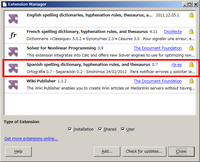 Libreofficeでスペイン語のスペルチェックが出来るよ Yahoo 知恵袋