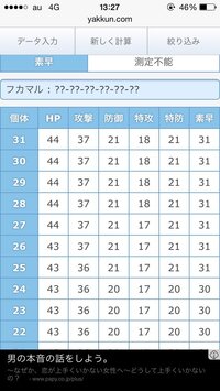 ポケモン 努力値配分についてです フカマル1レベルに正確に間違いな Yahoo 知恵袋