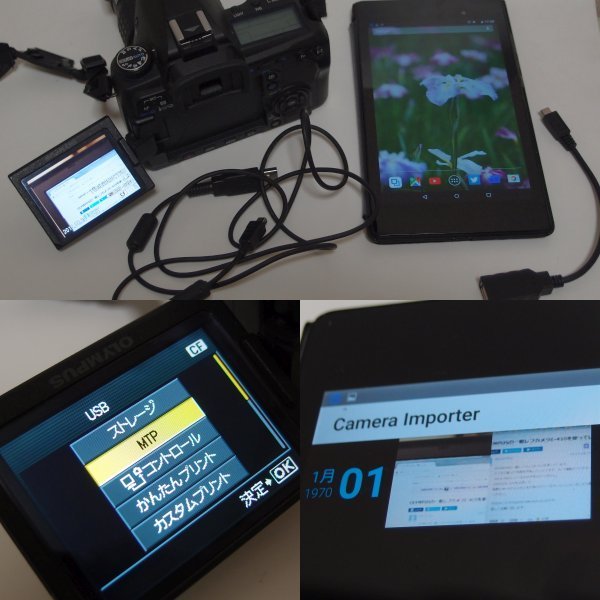 スマホ転送可 OLYMPUS e-410 一眼レフデジタルカメラ 標準望遠レンズ