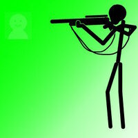 猟銃をもった棒人間が銃を構えて狙いを定めるイラストを描いてくださいお願いし Yahoo 知恵袋