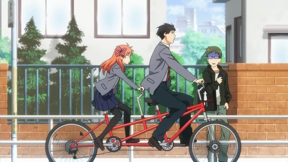 二人で自転車をこぐやつ