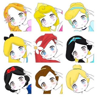 ディズニーキャラクターの女の子の絵の画像ってありますか これです Yahoo 知恵袋