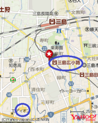 静岡県の三島広小路駅からサントムーンは歩きで行ける距離ですか Yahoo 知恵袋