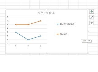 Excel10グラフの凡例について グラフの凡例をグラフ右側に表示させ Yahoo 知恵袋