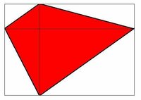 ４辺の長さが等しくなくても 対角線が直交 垂直に交わる 四角形で Yahoo 知恵袋