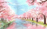 桜の絵はどうやって書けばいいでしょうか てきとうに描いても Yahoo 知恵袋