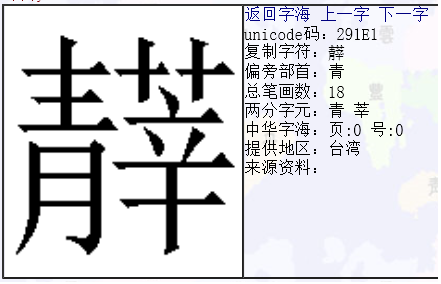 漢字の読み方ですが 青 へんに 華 という漢字はあります Yahoo 知恵袋