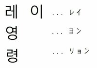 韓国語が詳しい方に質問です 怜 れい は韓国読みではなんと読みま Yahoo 知恵袋