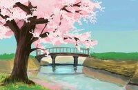 桜の木のイラストをデジタルで描こうと思ったのですが 着色が難 Yahoo 知恵袋