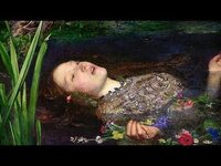 ミレーの描いた オフィーリア という絵で オフィーリアの足元にもうひとつ Yahoo 知恵袋