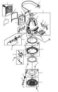 マキタのレーザー墨出し器 SK307PH の分解図・価格表をお持ちの方は居 