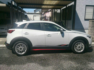 マツダのｃｘ 3に17インチ 7 0ｊｐｃｄ114 3インセット45のタイ Yahoo 知恵袋