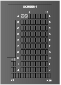 流山おおたかの森tohoシネマズスクリーン1の座席表の画像を Yahoo 知恵袋