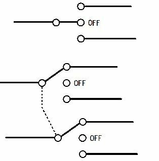 回路図でセレクトスイッチ ３ノッチのｏｎ ｏｆｆ ｏｎ の 書き方を Yahoo 知恵袋